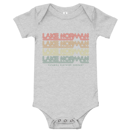 Lake Norman Classic Onesie - Heather Grey (multicolored)