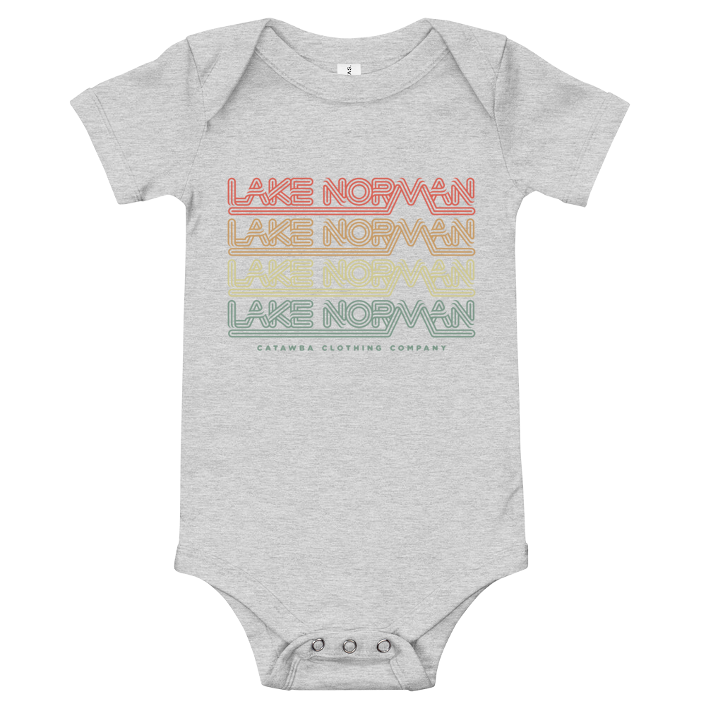 Lake Norman Classic Onesie - Heather Grey (multicolored)