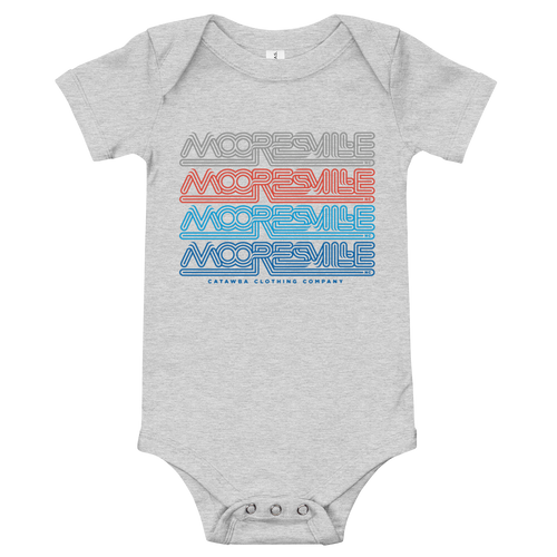 Mooresville Classic Onesie - Heather Grey