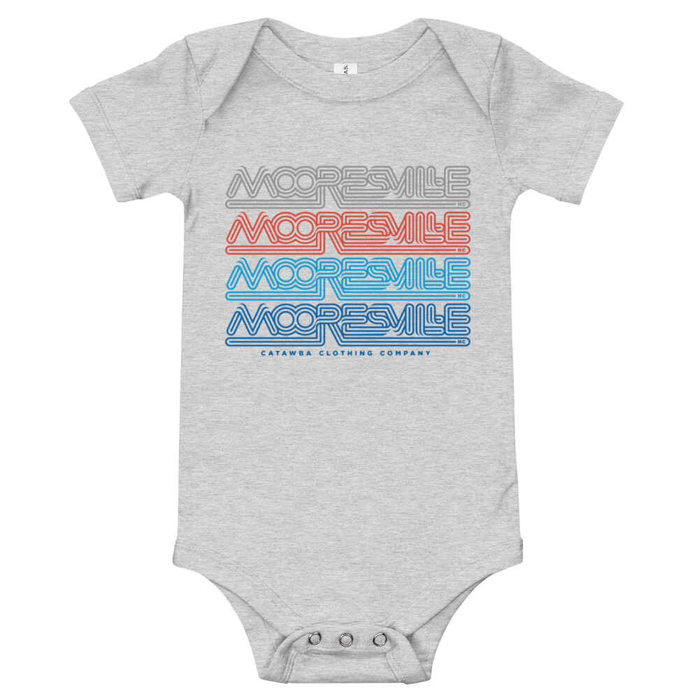 Mooresville Classic Onesie - Heather Grey