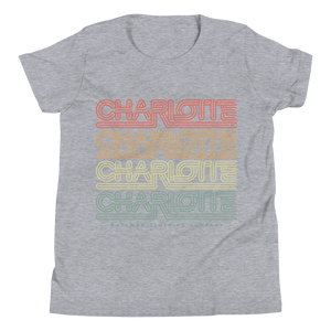 Charlotte Classic - Youth - Heather Athletic Grey (multicolored)