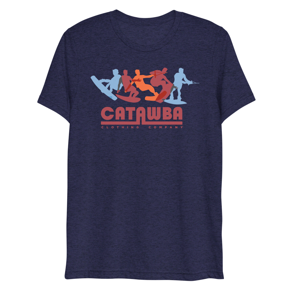 Catawba Wake Motion - Adult Short Sleeve T-Shirt