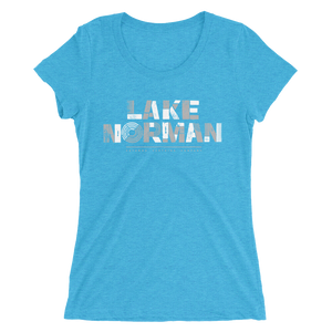 Lake Norman Modern Print - Ladies' Short Sleeve T-Shirt