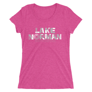 Lake Norman Modern Print - Ladies' Short Sleeve T-Shirt