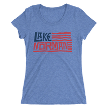 Load image into Gallery viewer, Americana Lake Norman - Ladies&#39; Short Sleeve T-Shirt