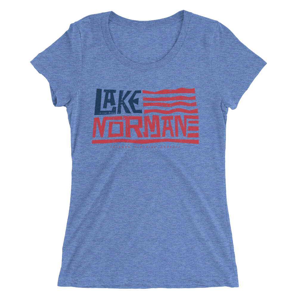 Americana Lake Norman - Ladies' Short Sleeve T-Shirt