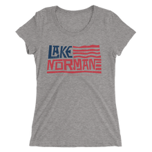 Load image into Gallery viewer, Americana Lake Norman - Ladies&#39; Short Sleeve T-Shirt