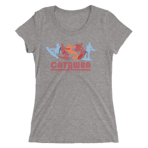 Catawba Wake Motion - Ladies' Short Sleeve T-Shirt