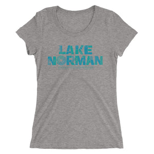 Lake Norman Modern Print - Ladies' Short Sleeve T-Shirt