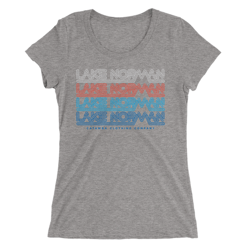 Lake Norman Classic (Red, White & Blue) - Ladies' Short Sleeve T-Shirt