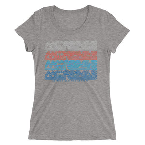 Mooresville Classic (Red, White & Blue) - Ladies' Short Sleeve T-Shirt