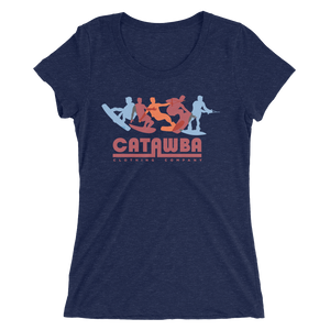 Catawba Wake Motion - Ladies' Short Sleeve T-Shirt