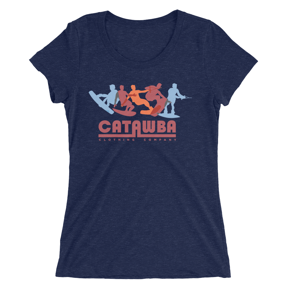 Catawba Wake Motion - Ladies' Short Sleeve T-Shirt