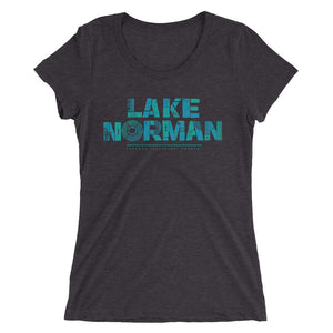 Lake Norman Modern Print - Ladies' Short Sleeve T-Shirt